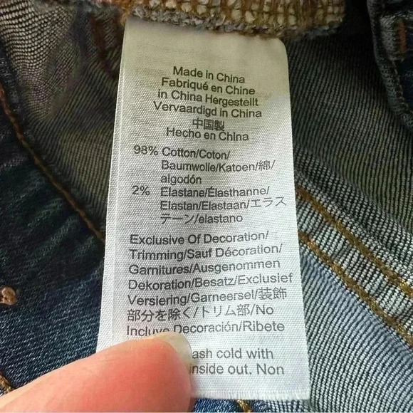 Madewell High Rise Denim Shorts Sz 26 - Picture 4 of 10